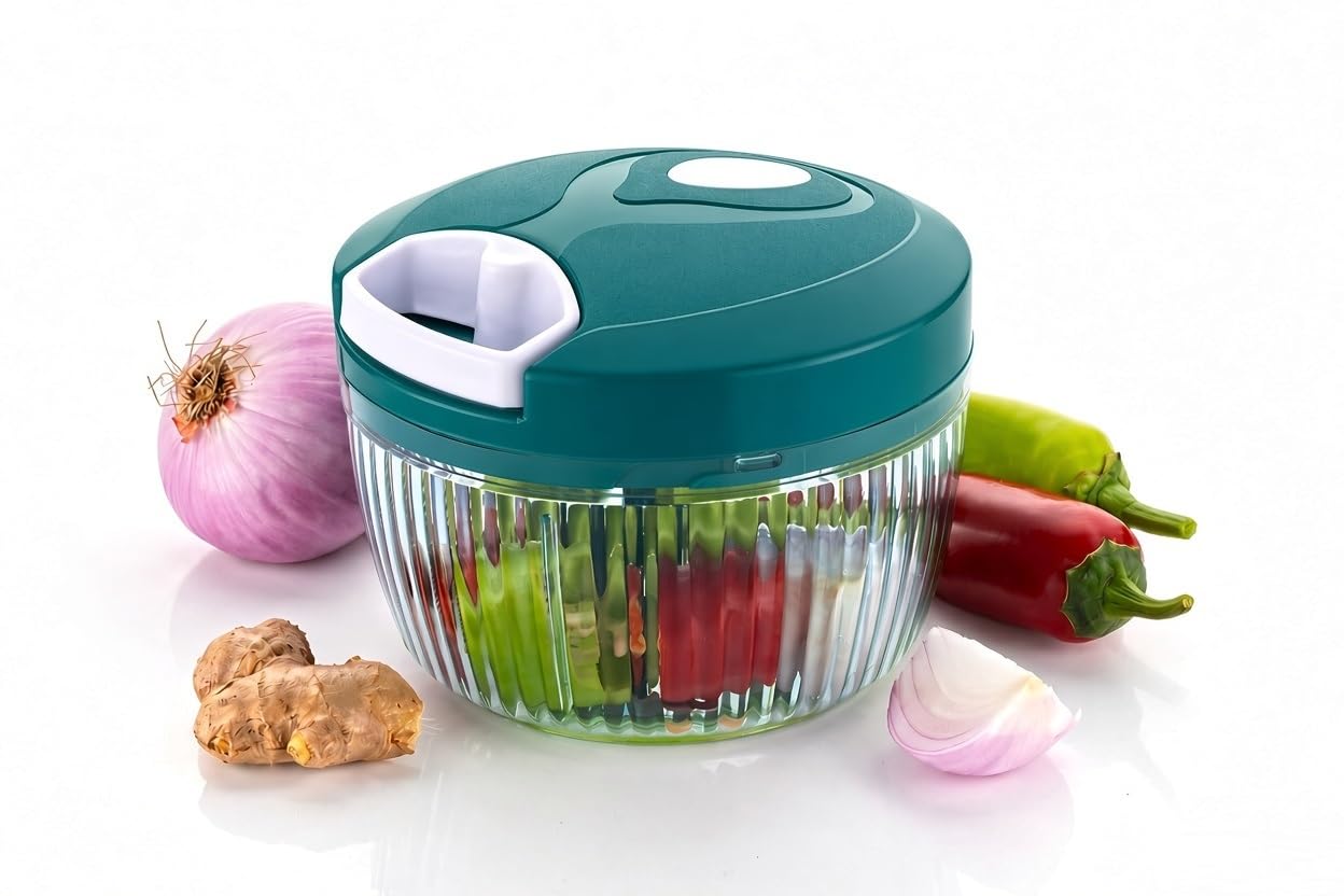 Nirency Manual Vegetable Chopper - Onion Cutter -1