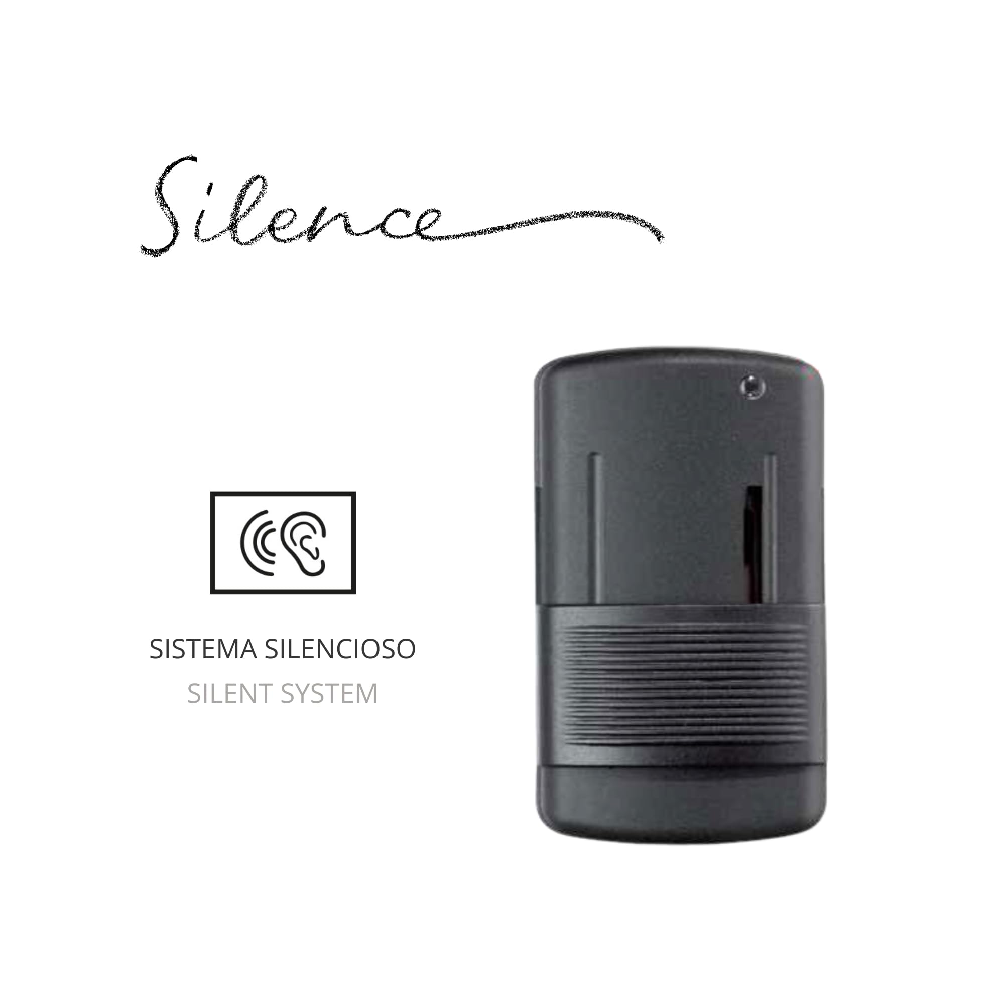 Interruptor Regulador de luz de suelo | Regulador lampara pie | 4-100W | Dimmer lámparas de pie | Atenuador de Intensidad Luces LED | Regulador intensidad luz | Fabricado en Italia | Negro