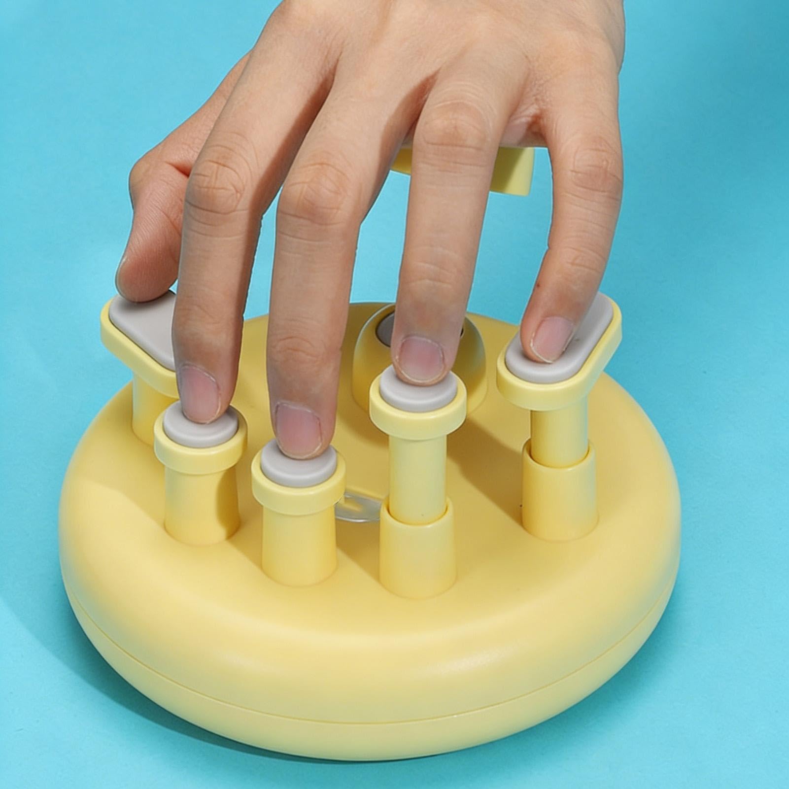 Ejercitador de Mano para Guitarra Herramienta de Entrenamiento Ergonómica | Ejercitador de Manos Para Hogar Habitación Escuela Aula Lecciones De Música Práctica De Piano