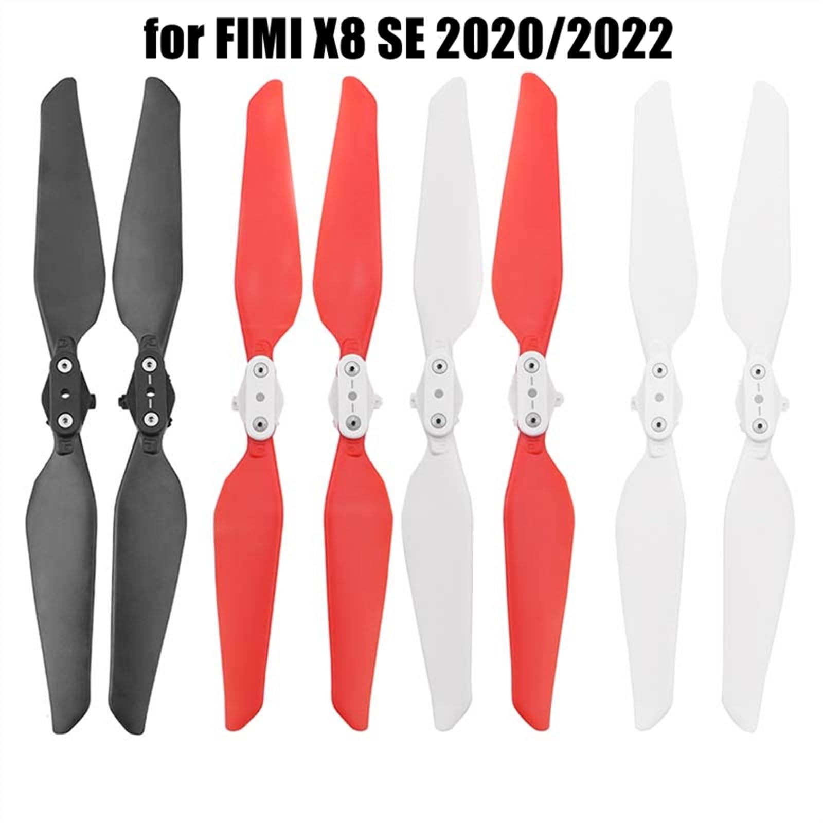 4 Paires - Hélice Pour Fimi X8 Se 2020-2022 Drone À Dégagement Rapide