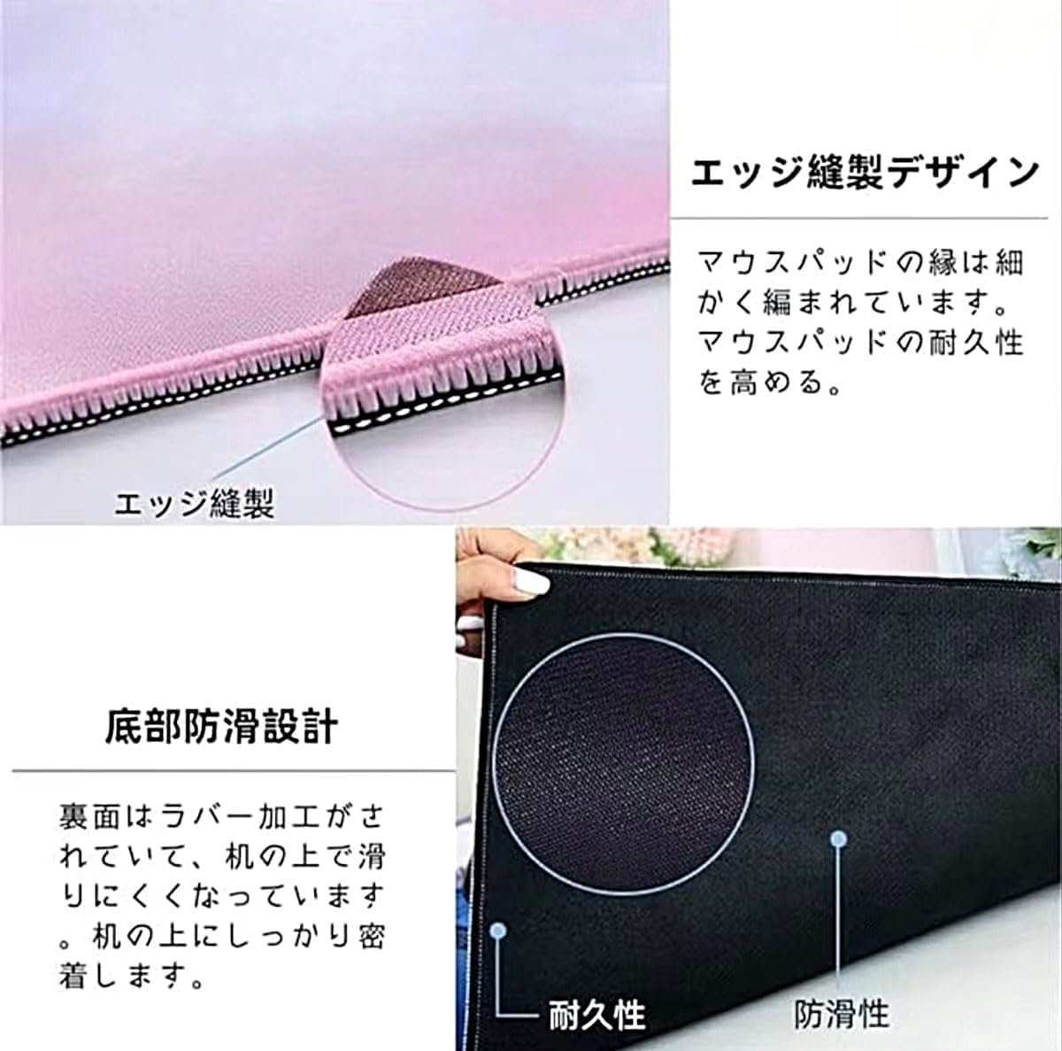 Amazon.co.jp：魔法少女ノ魔女裁判 マウスパッド 大型 グッズ 橘