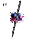 Active Stylus Pen for Android/Samsung A9/A9+, POM Tip Phone Pencil with Magnetic, Rechargeable Fine Point Tablet Pencil for Samsung (A9/A9+)/Android/iPhone/Huawei/Vivo/Oppo/Xiaomi/Honor - Black