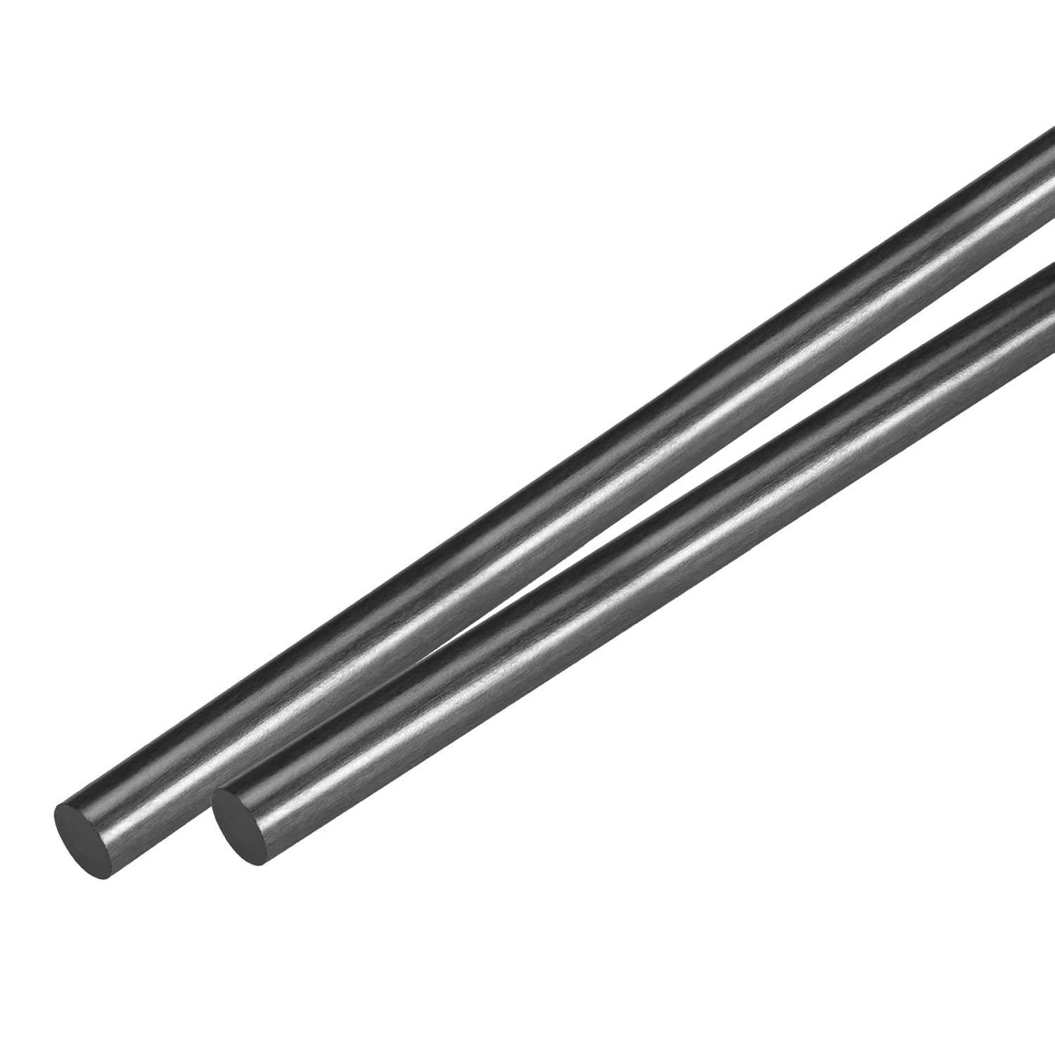 MECCANIXITY Carbon Fiber Rod, 0.5mm x 300mm for RC Plane DIY Tool Wing Tube Quadcopter Arm, Pack of 2