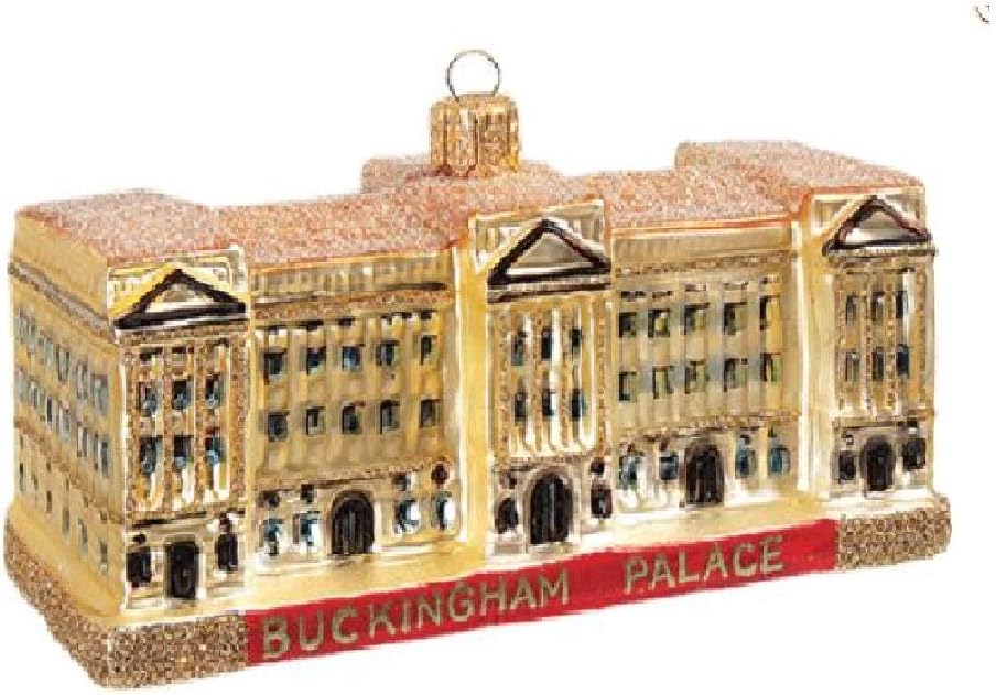 Pinnacle Peak Trading Company Buckingham Palace London England Polish Glass Christmas Ornament Decoration