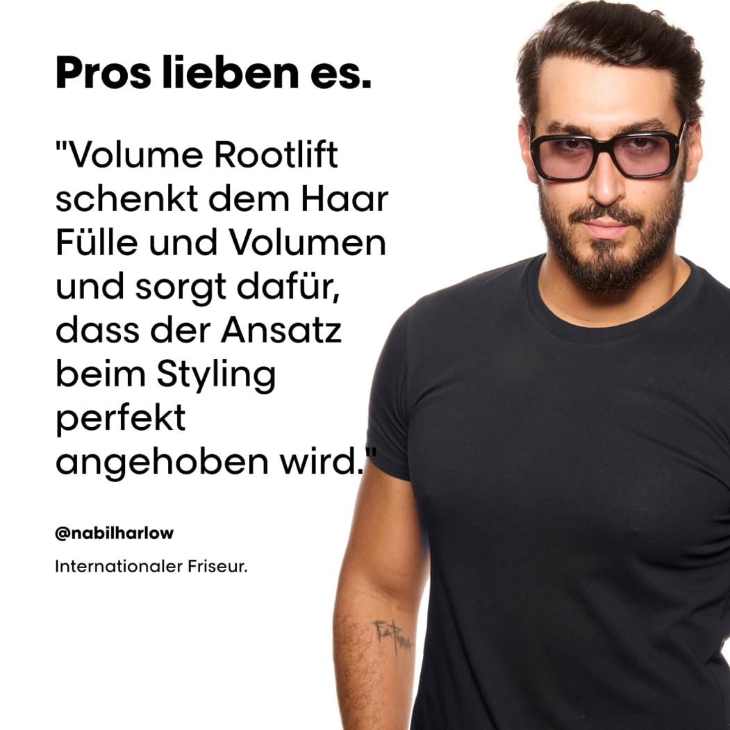 L'Oréal Professionnel Paris Tecni.ART Volume Lift Rootlift Spray-Mousse, Schaumfestiger für Volumen, ohne Verkleben oder Beschweren, mittlerer Halt, voluminöser Glanz, 250 ml