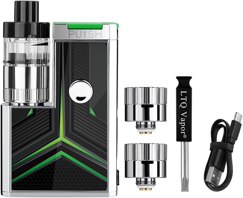 LTQ Vapor Thumb Box Kit, Rechargeable Battery 650mAh