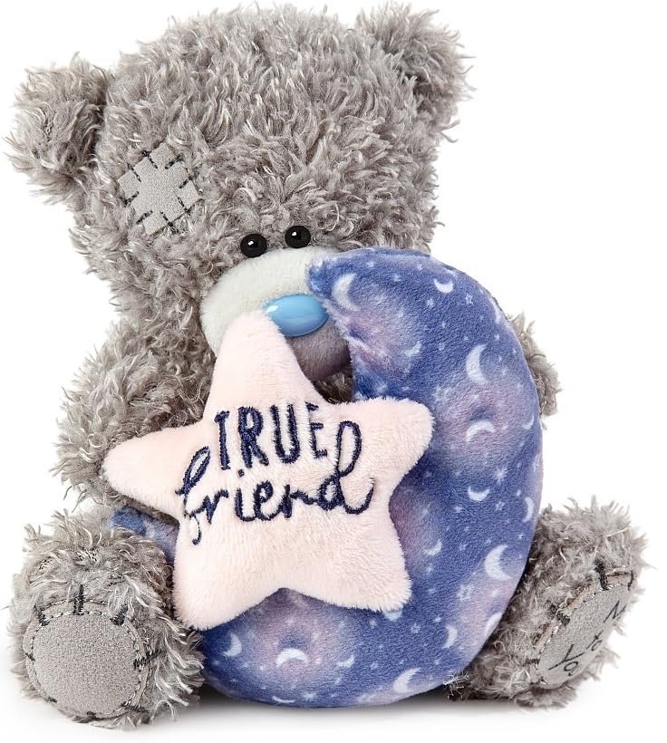 True Friend' Me to You Tatty Teddy 'True Friend' Moon and Stars Bear 13cm, Light