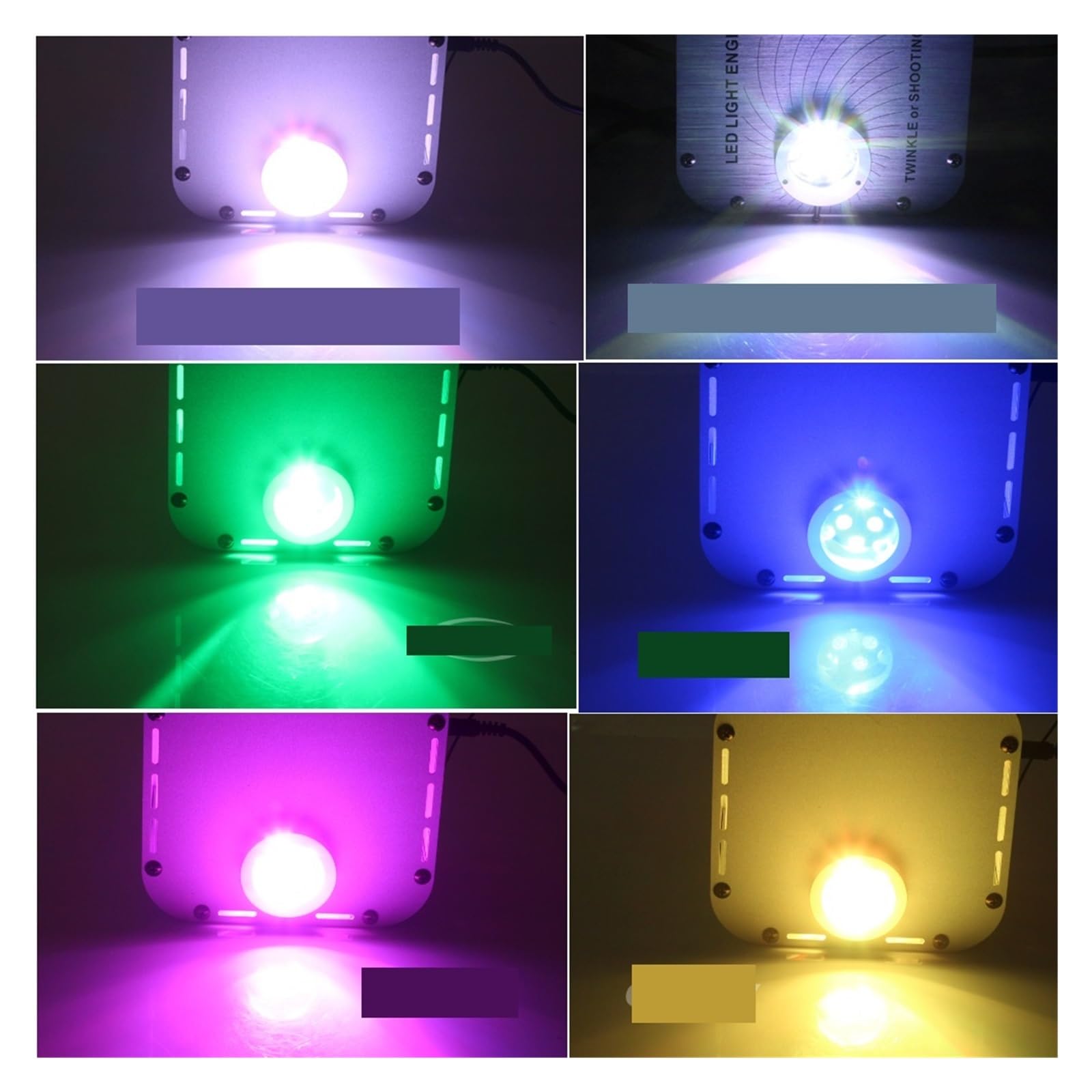 Lampa światłowodowa Twinkle światłowód 32W RGBW LED 4m 830 nici mieszany kabel światłowodowy