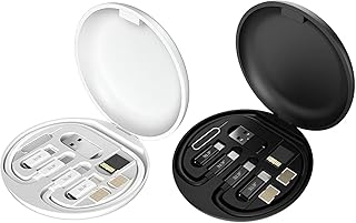 Portable USB Adapter - Versatile Card Storage and Hub with 60W Fast Charging for Multiple Devices to Enhance Your Connectivity Experience (2Peces)