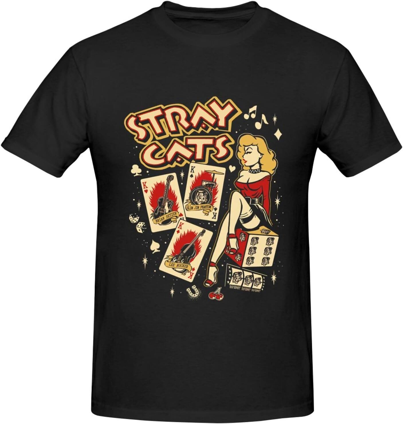 Stray Band Cats Shirt Men's Fashion Pattern Jordan Ubuy - Main Image