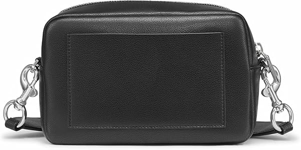 DKNY Women's Handbags Camera Bag, Black/Silver, One Size