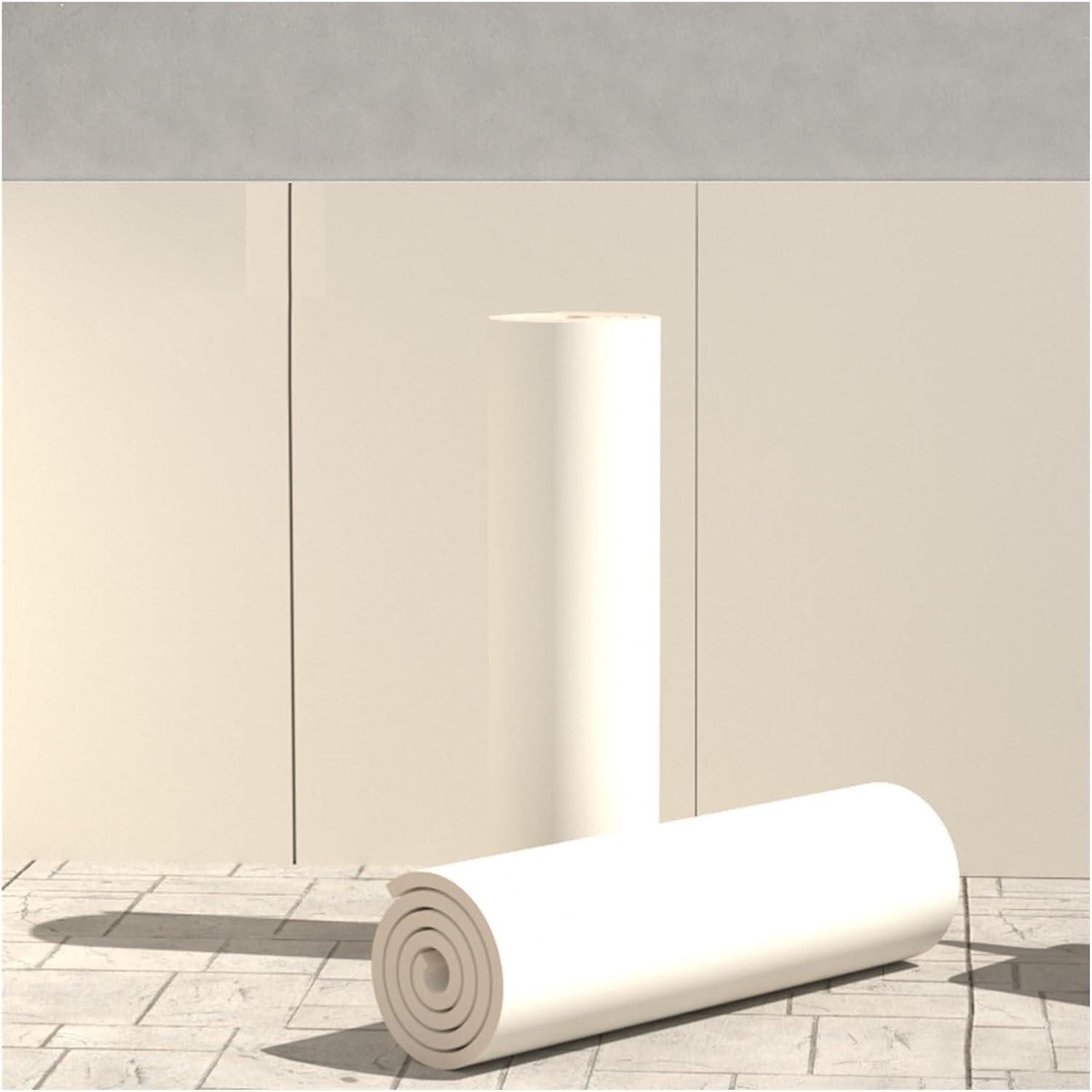 Garage Wall Protector Garage Wall Edge Bumpers, Parking Lot Corner Guards for Automotive, Garage Walls, Corner Edges and Bumpers for Parking Garages,White-8m