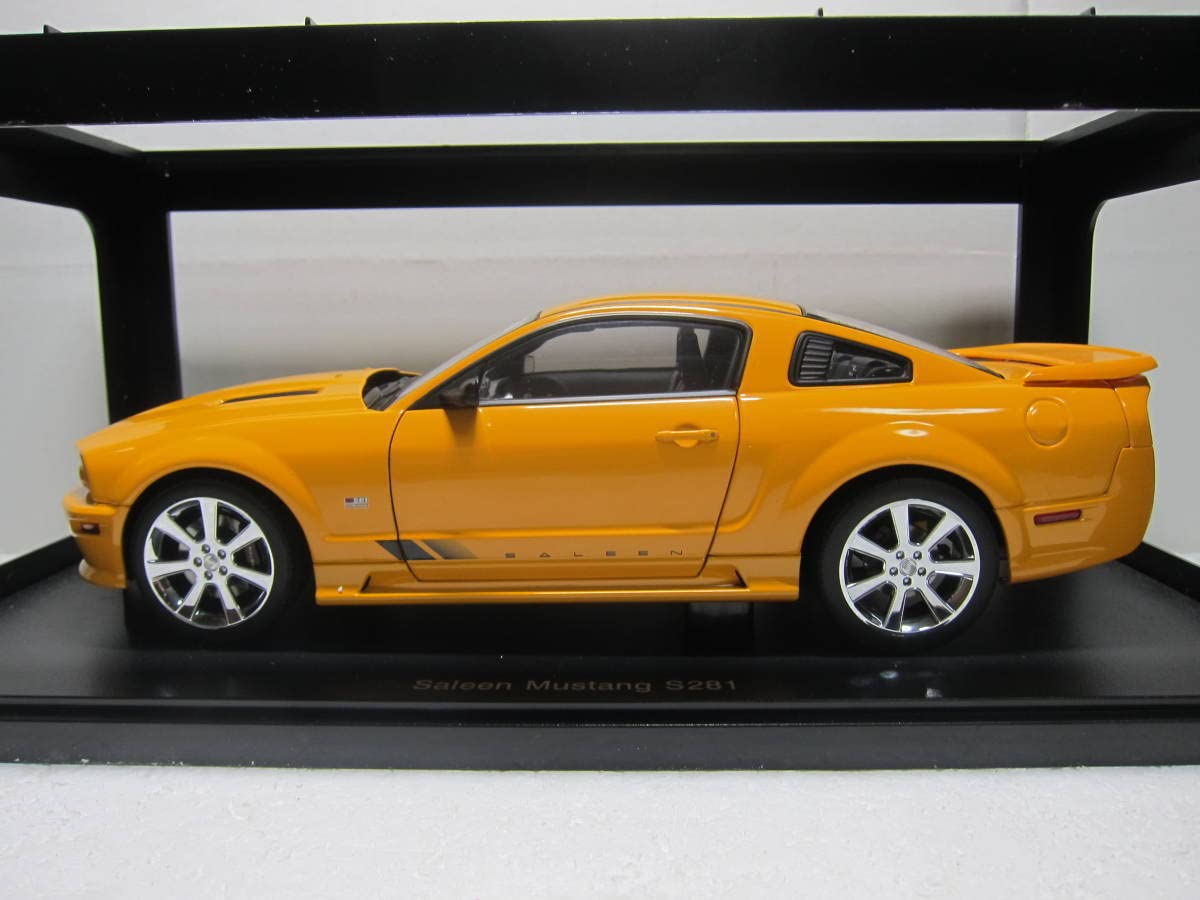 1/18 AUTOart サリーン マスタング S281 イエロー Amazon.co.jp: 1/18 オートアート フォード サリーン マスタング S281