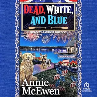 Dead, White, and Blue Audiolibro Por Annie McEwen arte de portada