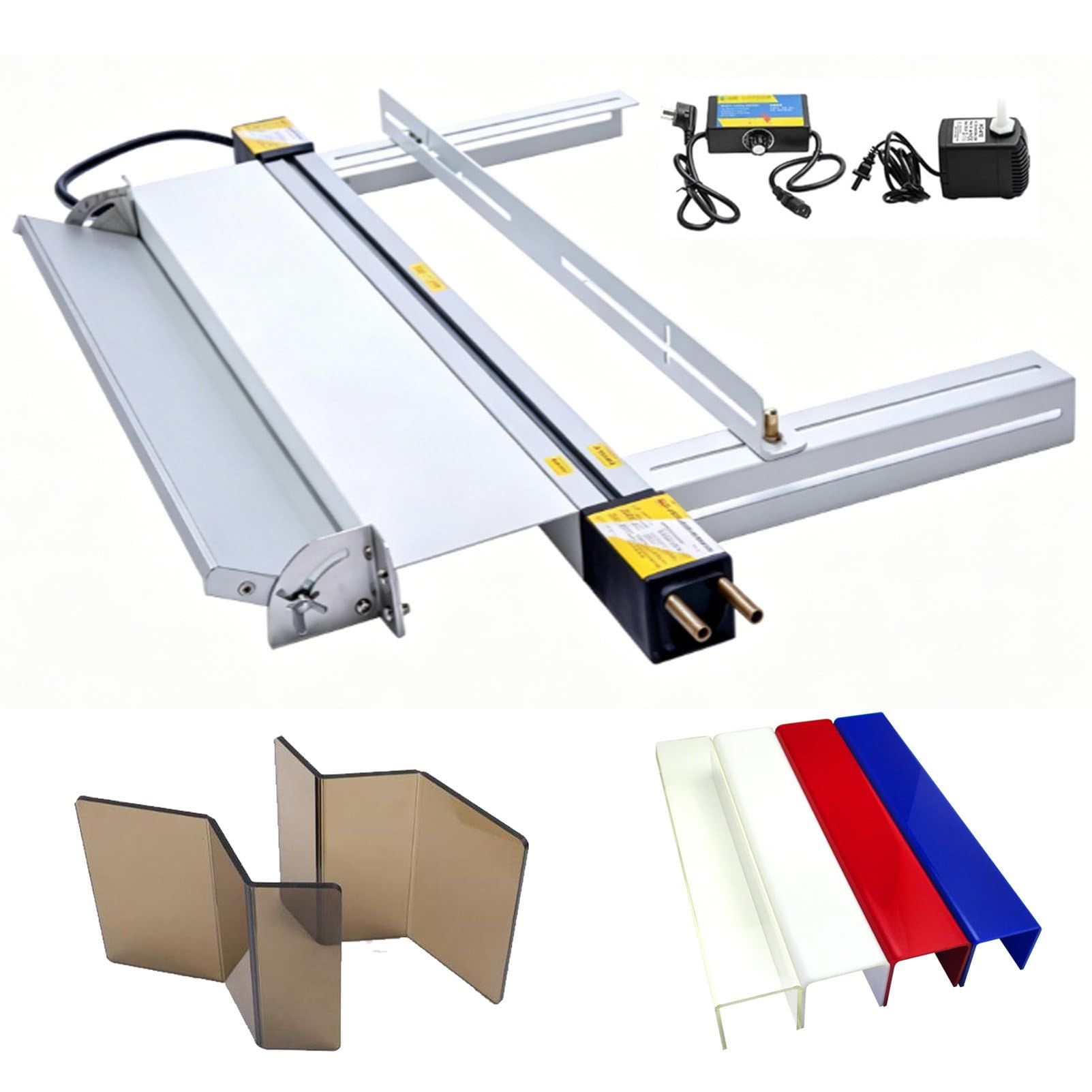 Pvxa Acrylic Lightbox Plastic PVC Bending Machine, 30cm/60cm/125cm Acrylic Bender Plastic, with Stand PVC Heater Hot Heating Bender, for Sign Making 24Inch