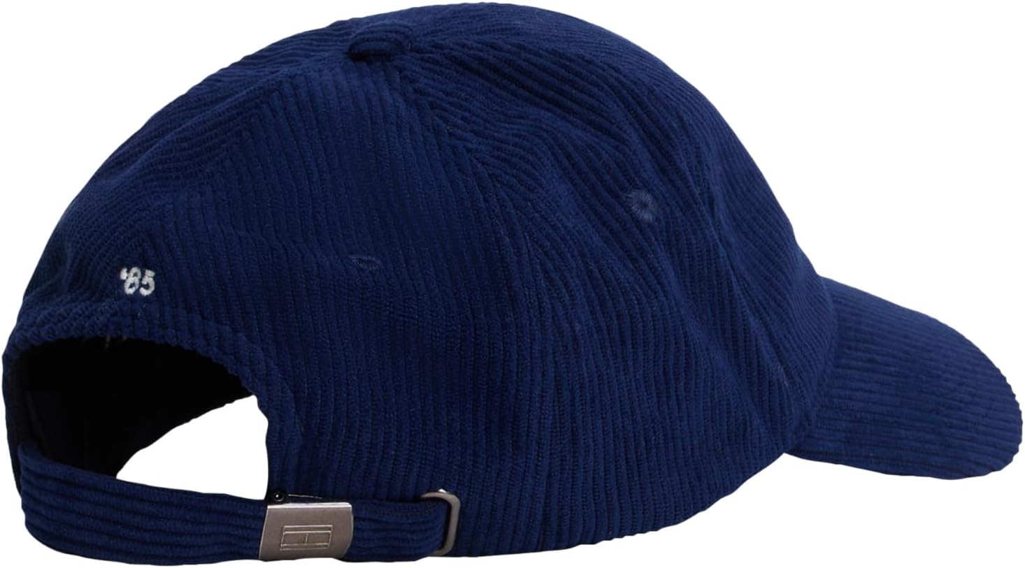 Tommy Hilfiger Mens Tommy Hilfiger Hats for Men | Corduroy Logo Adjustable Baseball Cap - Image 4