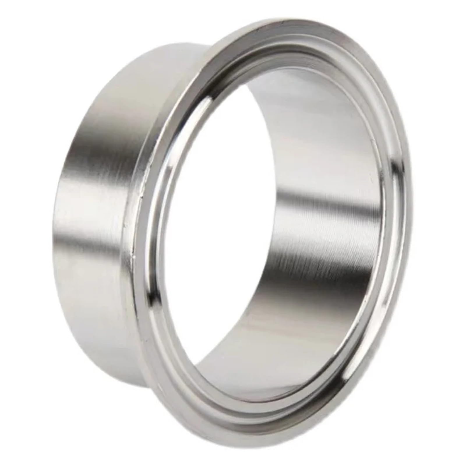 AARTERZZA 12.7-119MM 0.5" 0.75" 1" 1.5" 2" 2.5" 3" 4" Tri Clamp SUS 304 Stainless Steel Fitting Weld Ferrule Homebrew Beer(76mm Ferrule 91)