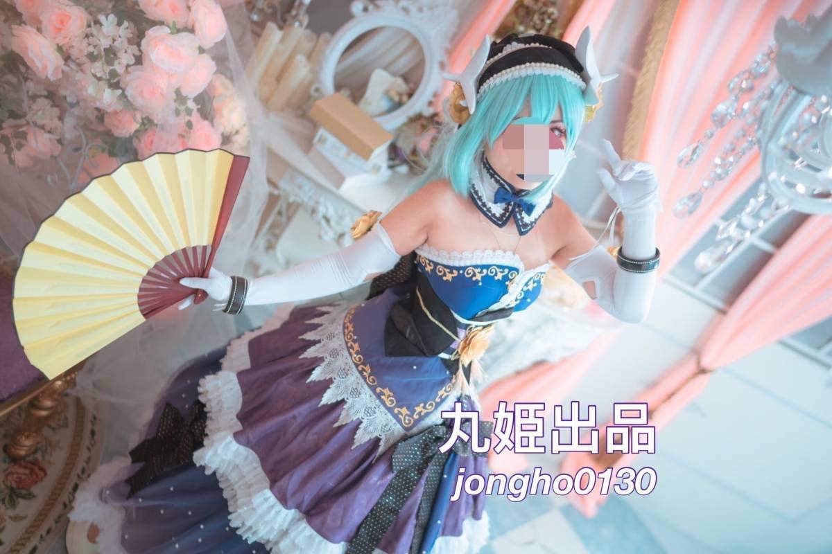 Fate/Grand Order 清姫 2週年記念 ドレス コスプレ衣装+手袋+腕輪+髪飾り