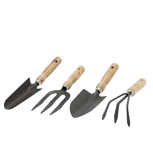 90051 Kit Outils de Jardinage 4 Pièces – Ensemble Balcon