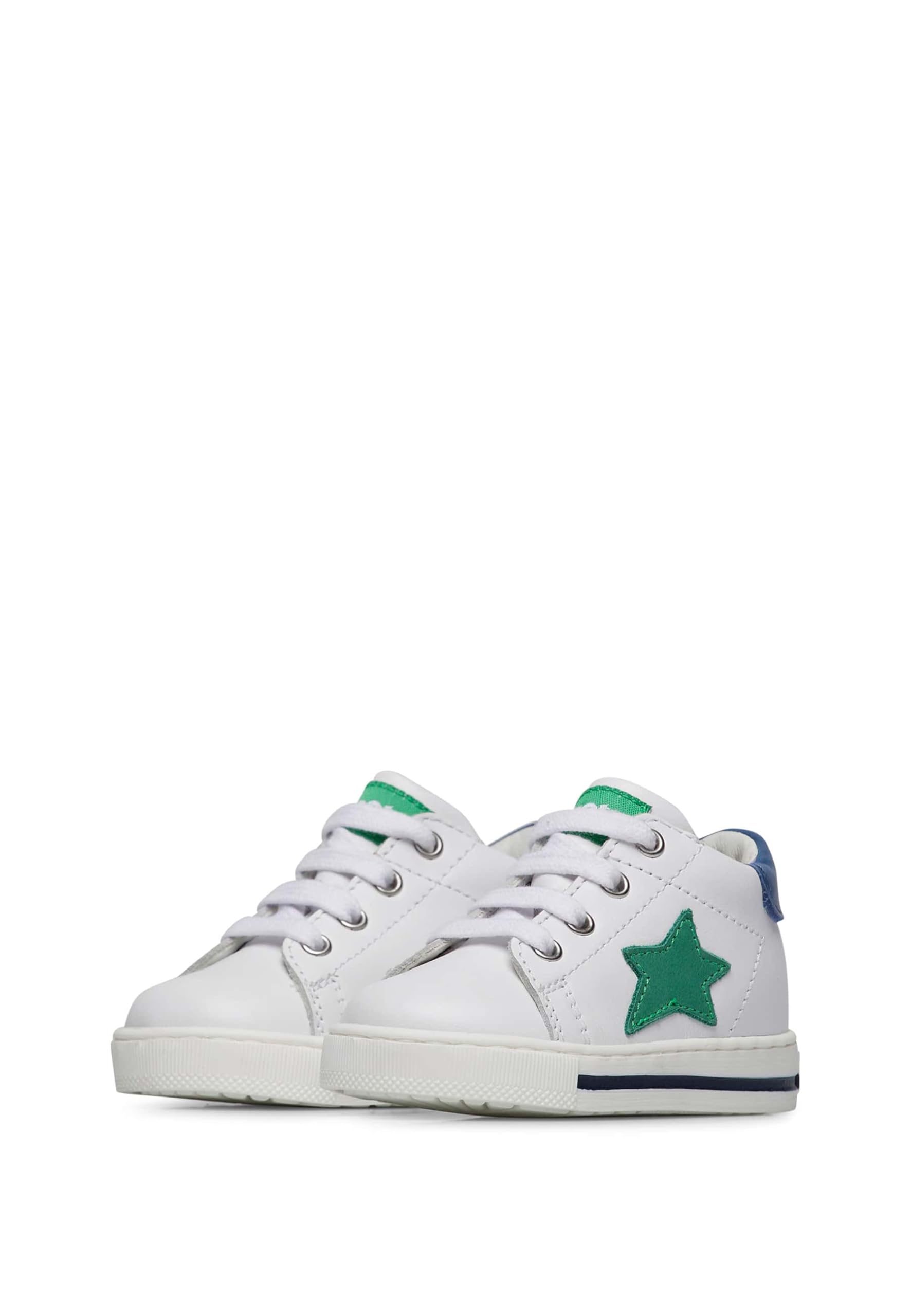Falcotto Sasha Calf White-Green-Azure