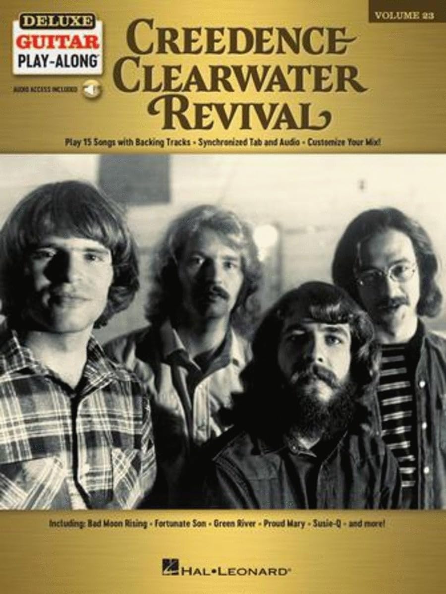 Creedence Clearwater Revival. Deluxe Guitar Play-Along Vol. 23. Book with Inter