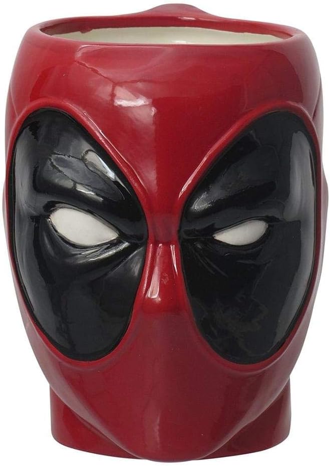 Marvel Deadpool 3D ceramic mug,Red