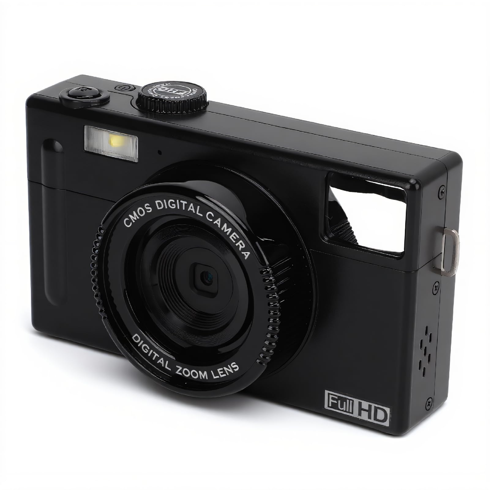 24MP Mini Digital Video Camera 1080P FHD with 3 Inch LCD Screen, Portable Mirrorless Micro Camera, 16X Digital Zoom, Rechargeable Compact Pocket Camera for Students,(Black)-image-43
