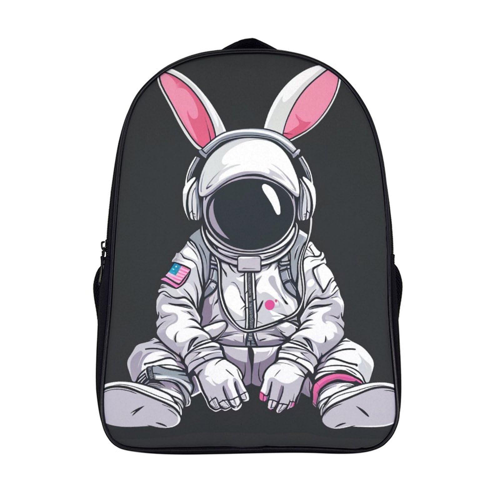 Mochila escolar para niños Bunny de dibujos animados en 3D para primaria y secundaria 7