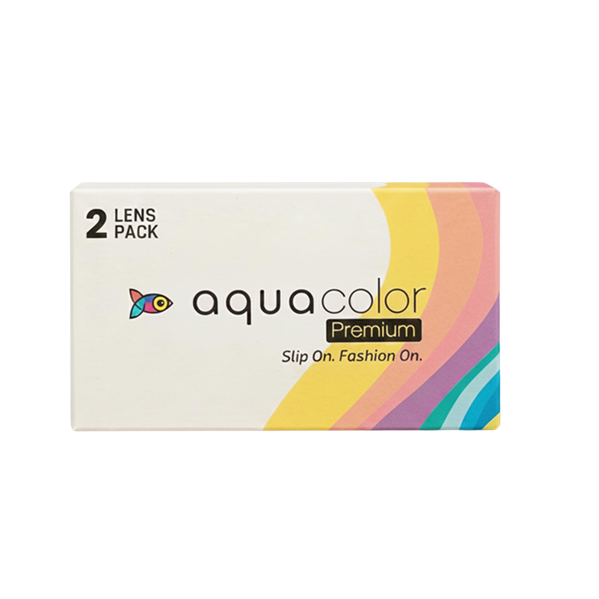 Aquacolor Monthly Disposable Premium Color Contact Lenses with Zero power - Mystery Hazel-(2 lens/Box)-image-33