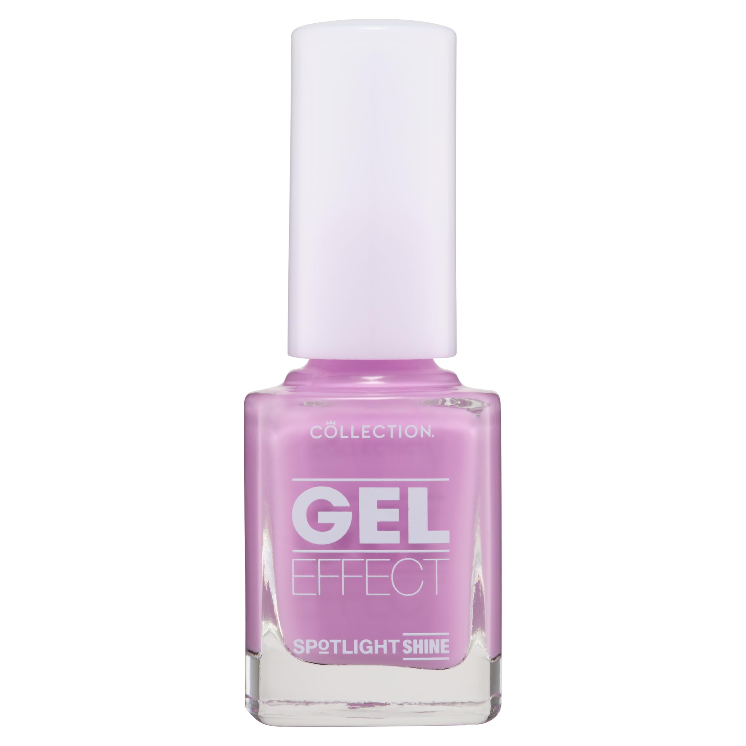 Collection Cosmetics Long Lasting Spotlight Shine Gel Effect Nail Polish Colour, 10.5ml, Lilac
