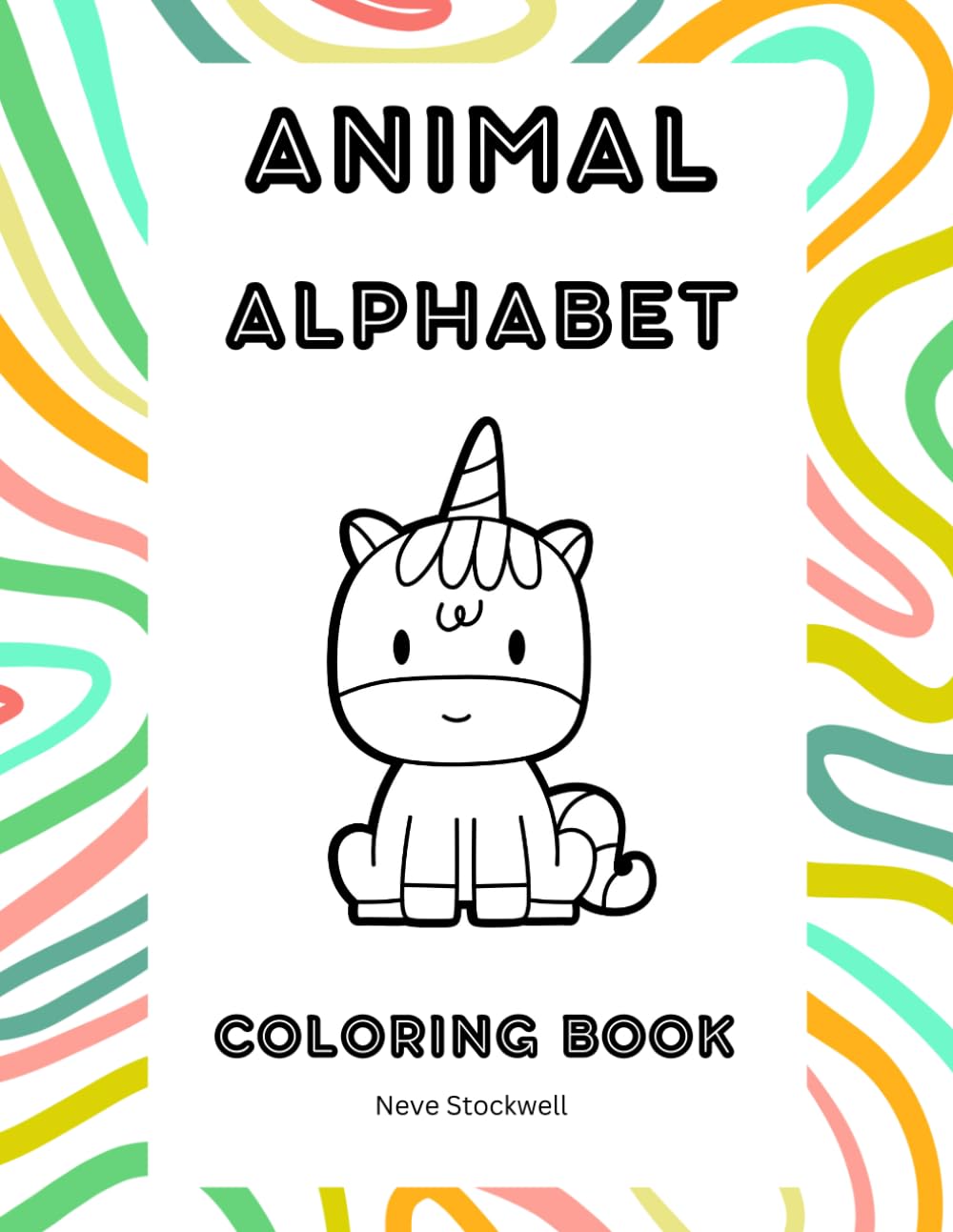Animal Alphabet Coloring Book