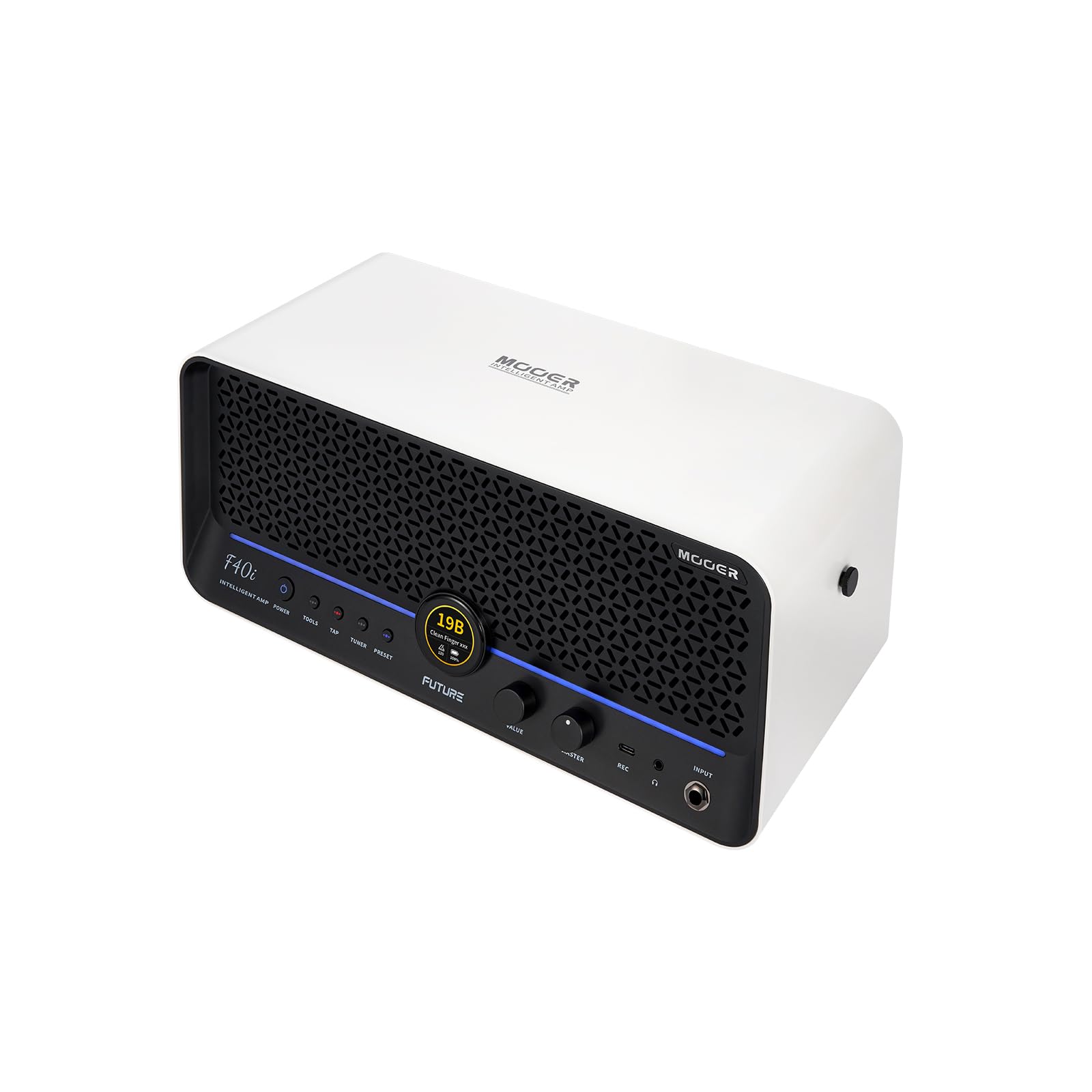 Mooer F40i - Guitar Combo, 40 W, Color Blanco