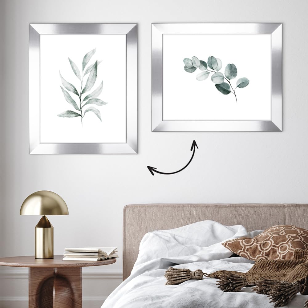 Mensola Per Cornici Portafoto, Argento Vintage Lucido, 55 Cm, Capacità 8 Kg, Per Organizzare Foto E Decorazioni - 4