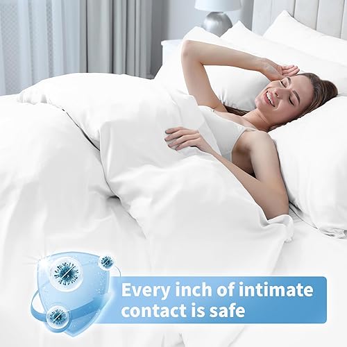 Miniatura 4 de KIIS Travel-Safe - Sábanas desechables para viajes, sábana desechable, funda de edredón desechable, fundas de almohada desechables, perfectas para