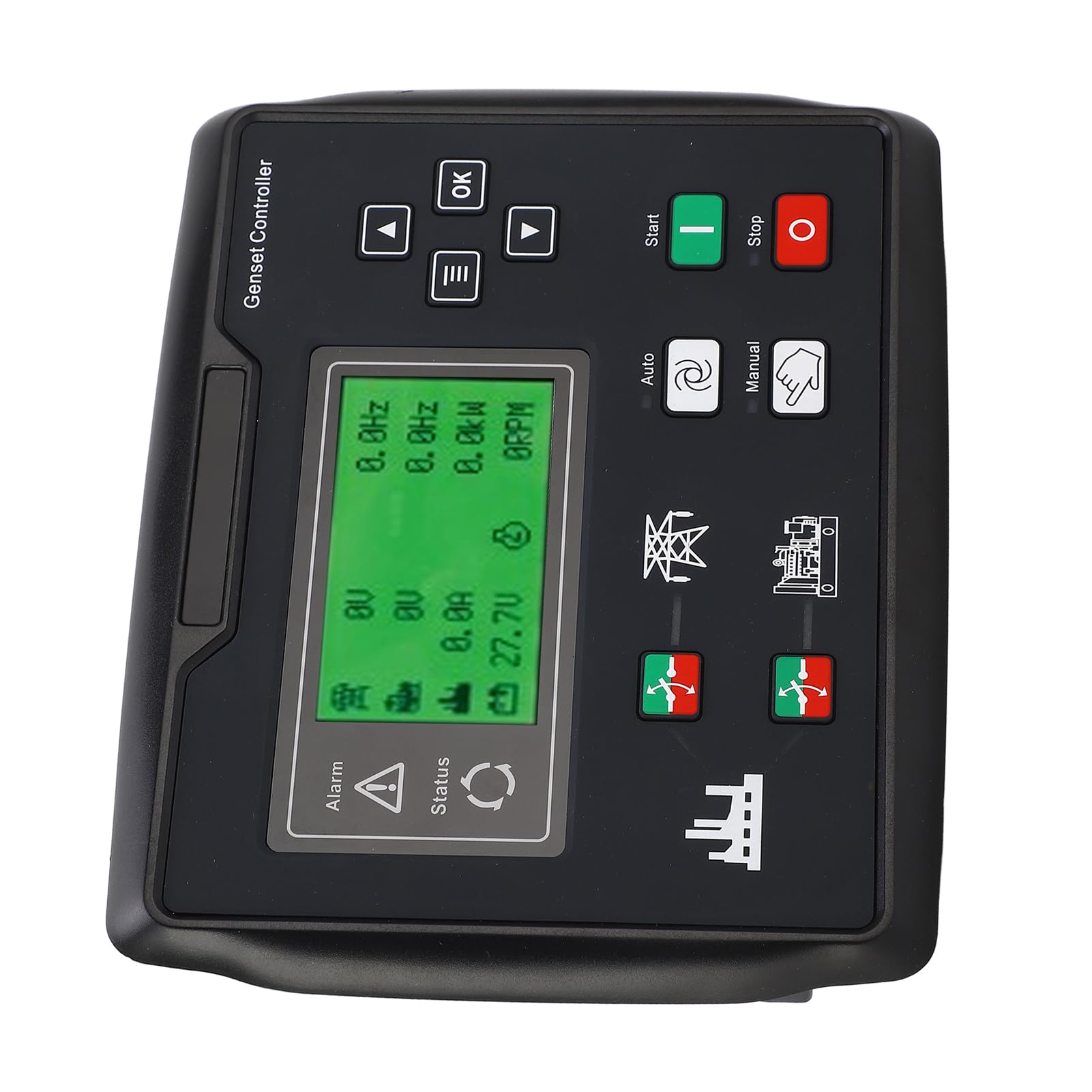 Controlador de Generador Diésel, Tecnología de Micromecanizado de Arranque Automático con Soporte en Varios Idiomas, para Sistemas de Control Automático Industrial
