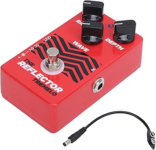 CALINE CP-62 Vintage Tube Amp Photoelectric Tremolo Guitar Effect Pedal Distortion Stuttering Sound