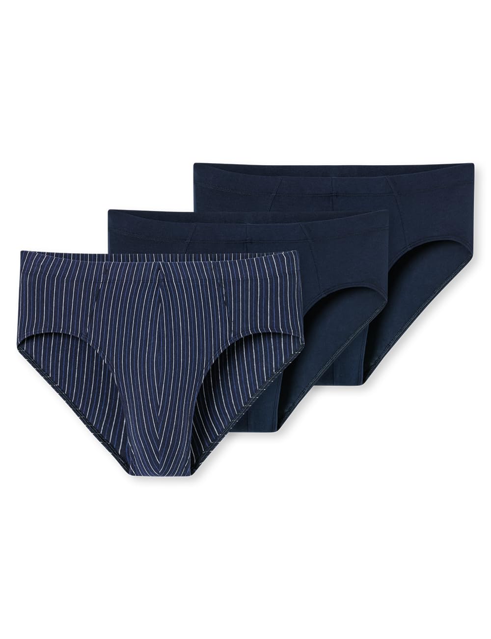 Schiesser Herren 3 Pack Supermini mit weichem Komfortbund Unterwäsche Bio Baumwolle Multipack - 95/5 Essentials