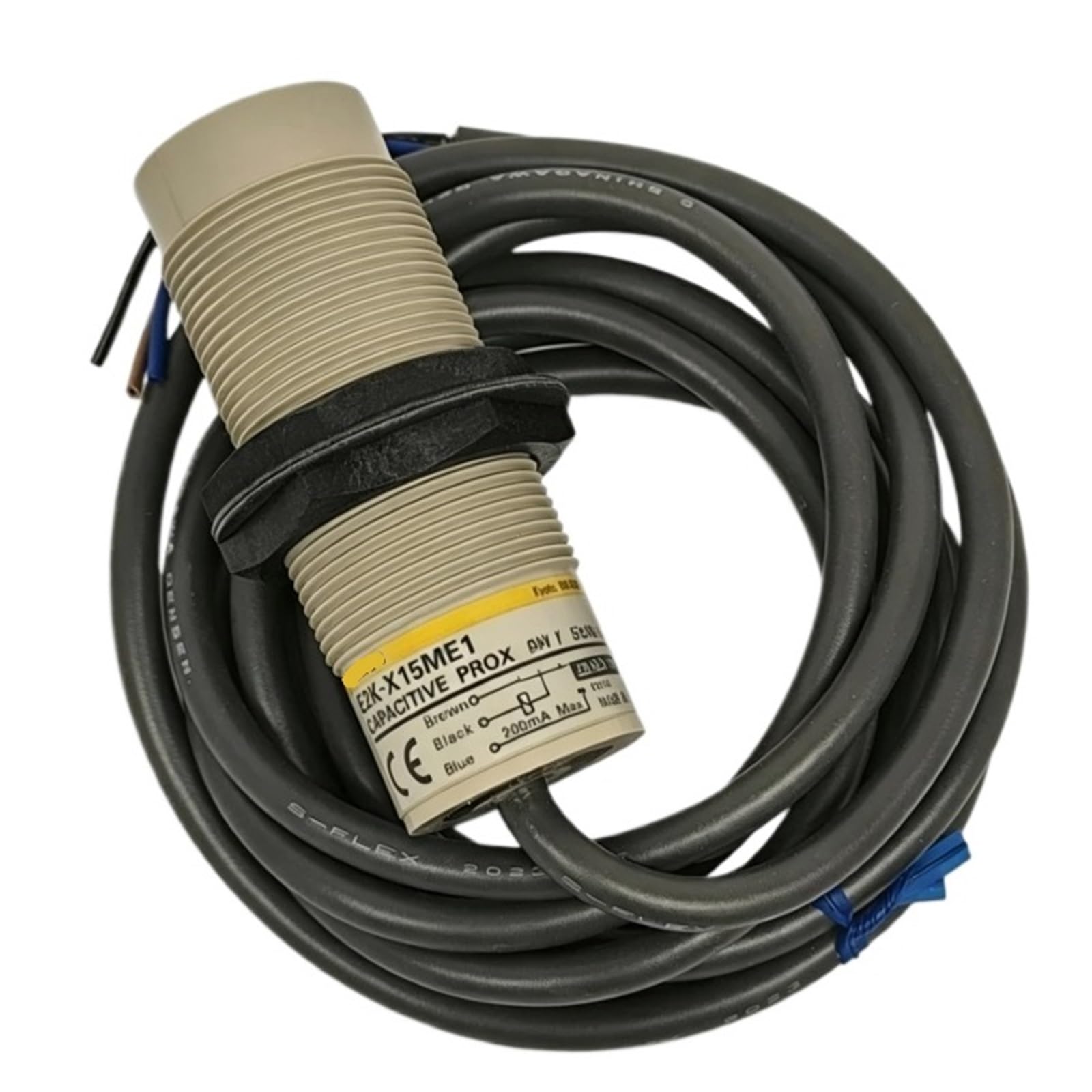 UITGVDQAT 1pcs 2meters Capacitive proximity switch E2K-C25MY1 C25ME1 C25ME2 C25MF1 X15ME1(E2K-C25ME2 30VDC)
