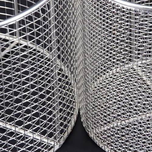 Cestini per sterilizzazione per la pulizia di strumenti medici, design a rete perforata, ideali per ospedali e strutture sanitarie