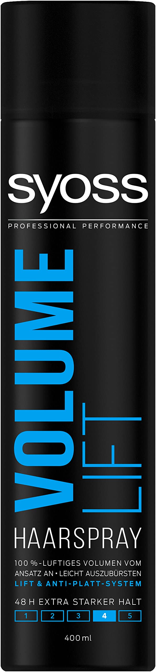 Syoss Lakier do włosów Volume Lift, stopień utrzymywania 4, bardzo mocny, 6 sztuk w opakowaniu (6 x 400 ml)