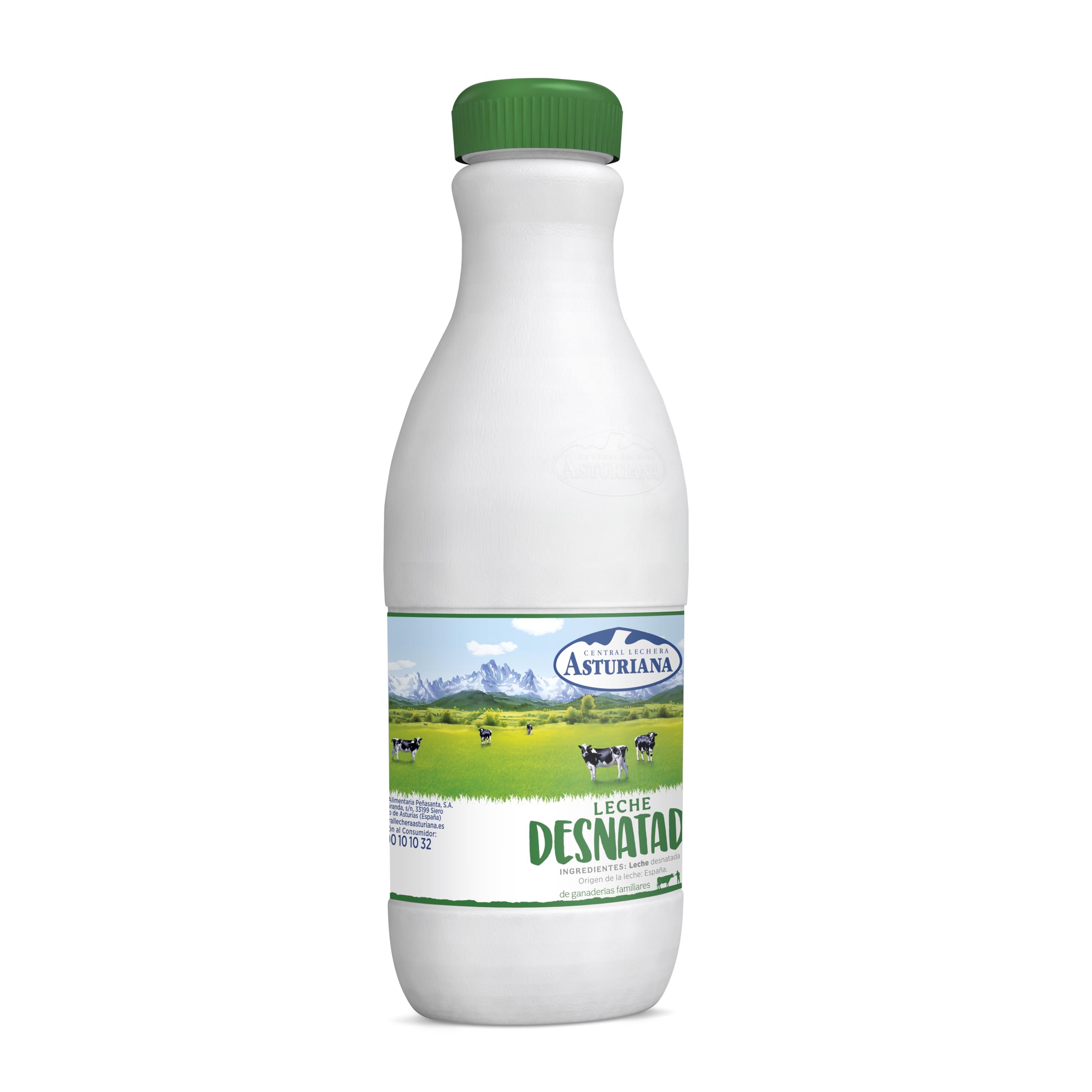 Central Lechera Asturiana Leche Desnatada Pack 6 x 1.5L