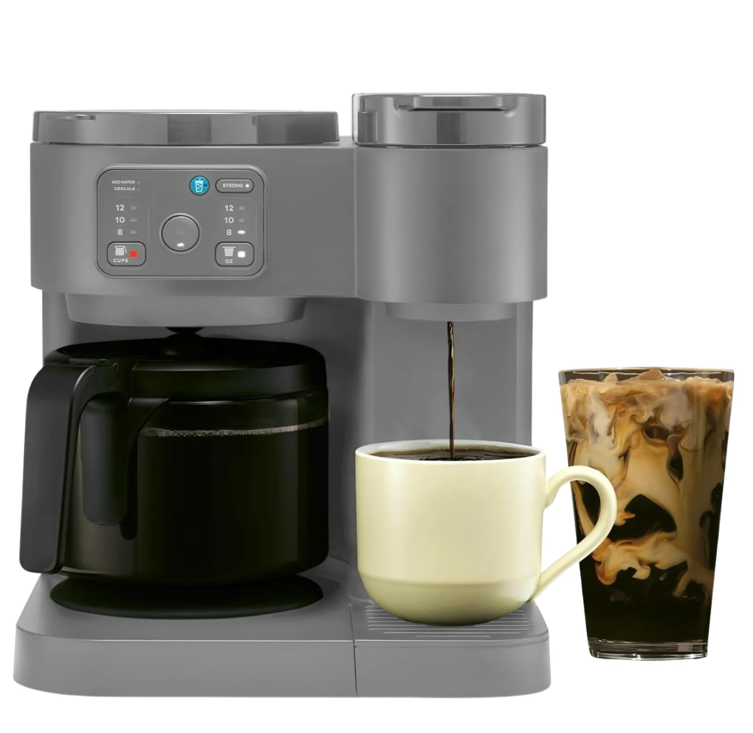 Keurig K-Duo Moon Grey Coffee Maker