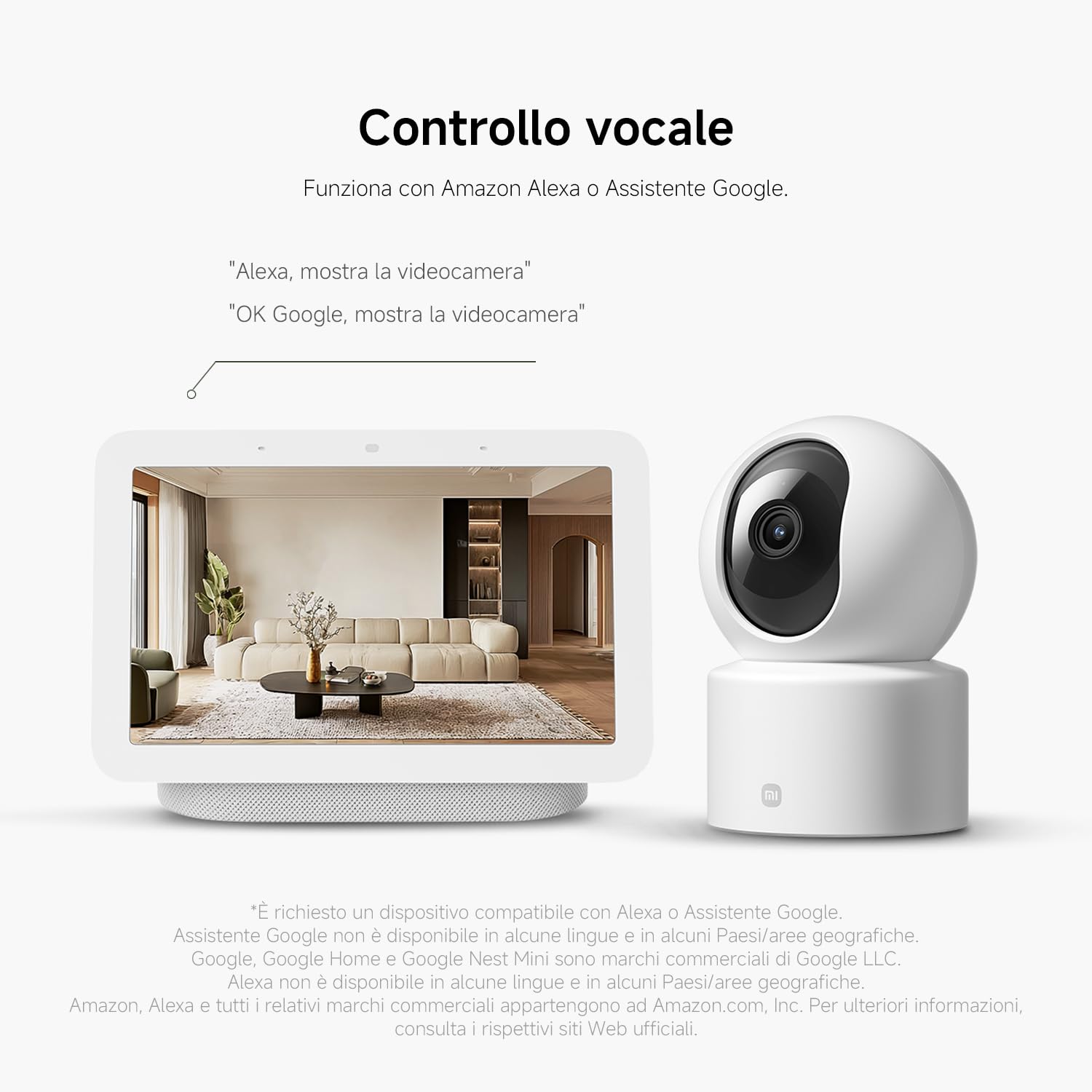 XIAOMI C201 Telecamera WiFi Interno 1080P — immagine 9 di 16