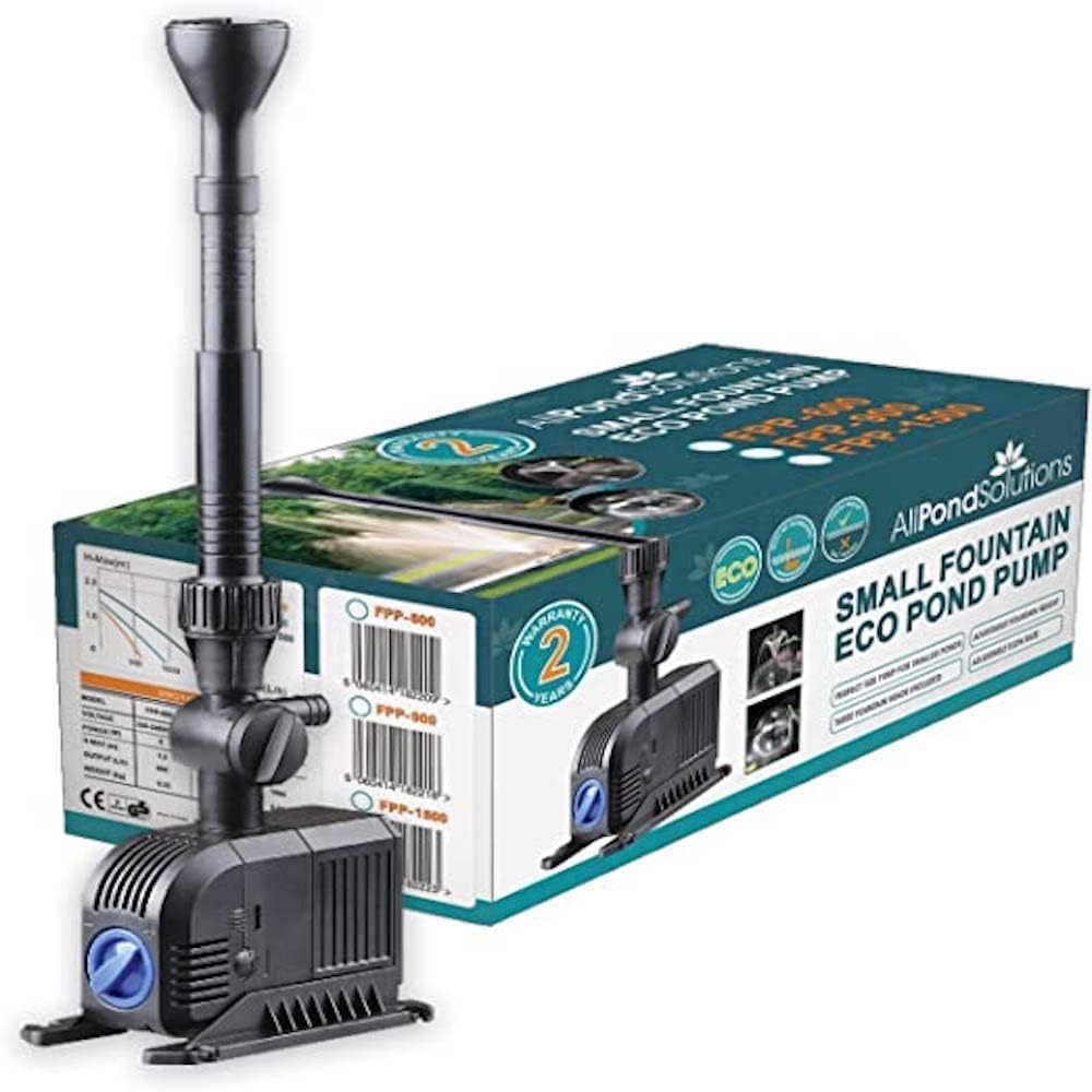 AllPondSolutions FPP600 Pond Pump with Fountain Attachment for Outdoor
