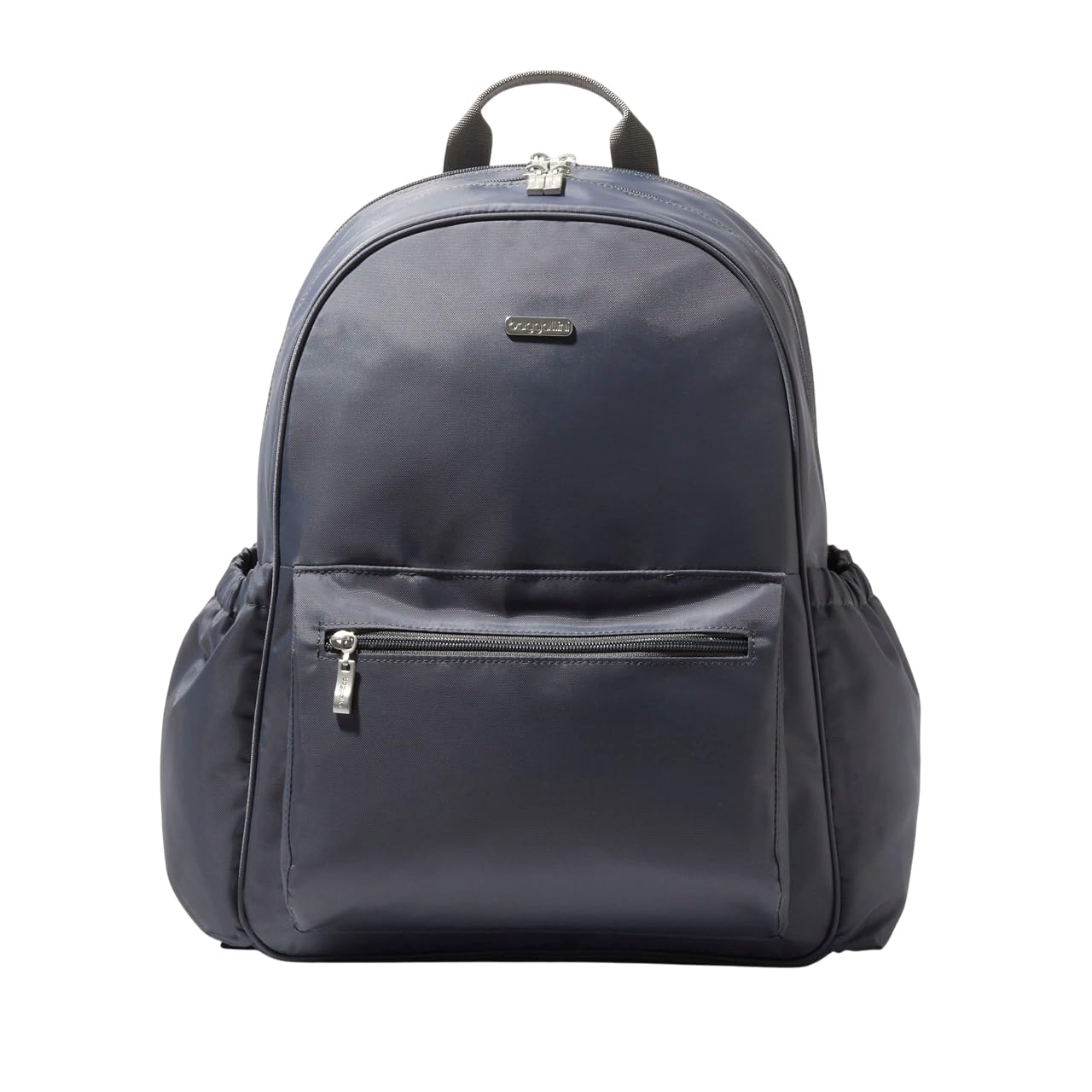 Baggallini Women's Essential Laptop Backpack, Charcoal Gray, One Size