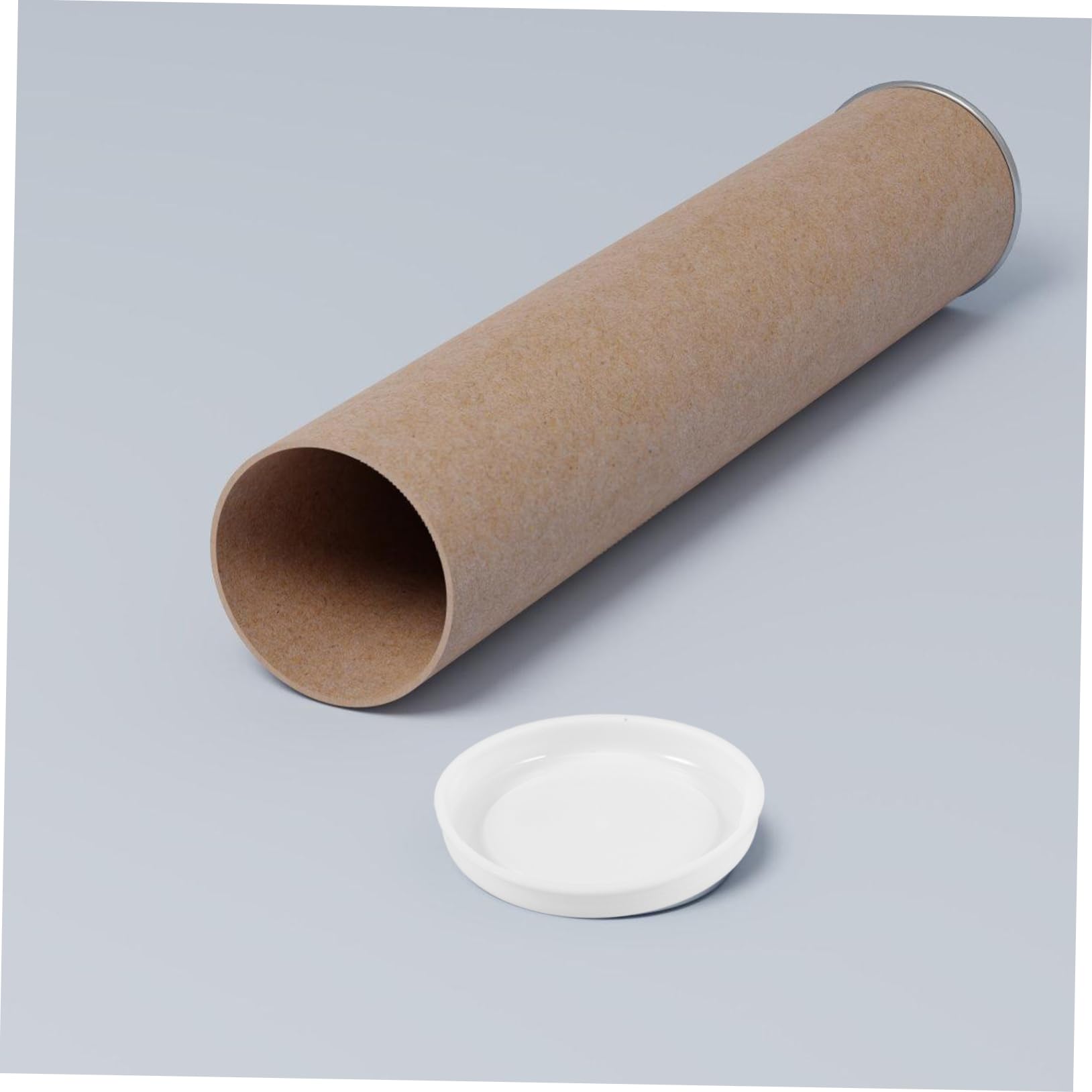 STOBOK 50pièces Embouts Rond Pour Tubes Carton Bouchons De Fin Universels Pour Envoi De Documents Et Stockage