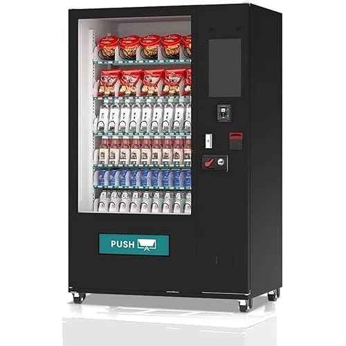 Commercial AI Vending Machine - Multi-Item Stacking - Real-time Inventory Management - Provides 24/7 Fresh Food Supply for Factories, airports, University Dormitories, and Medical Centers