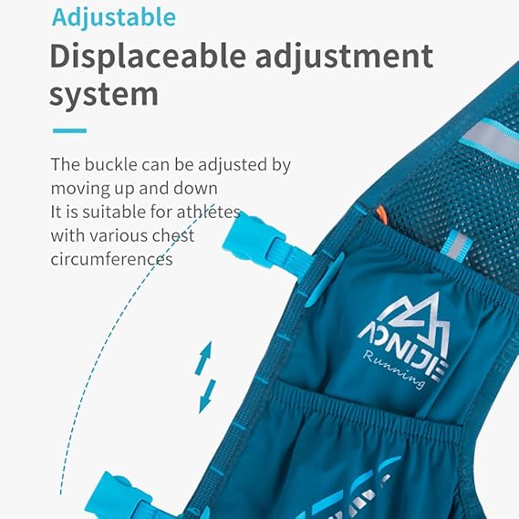 Running Hydration Vest Comfortable & Adjustable Hydration Backpack for Running Hiking Climbing Cycling Hydration Pack Vest