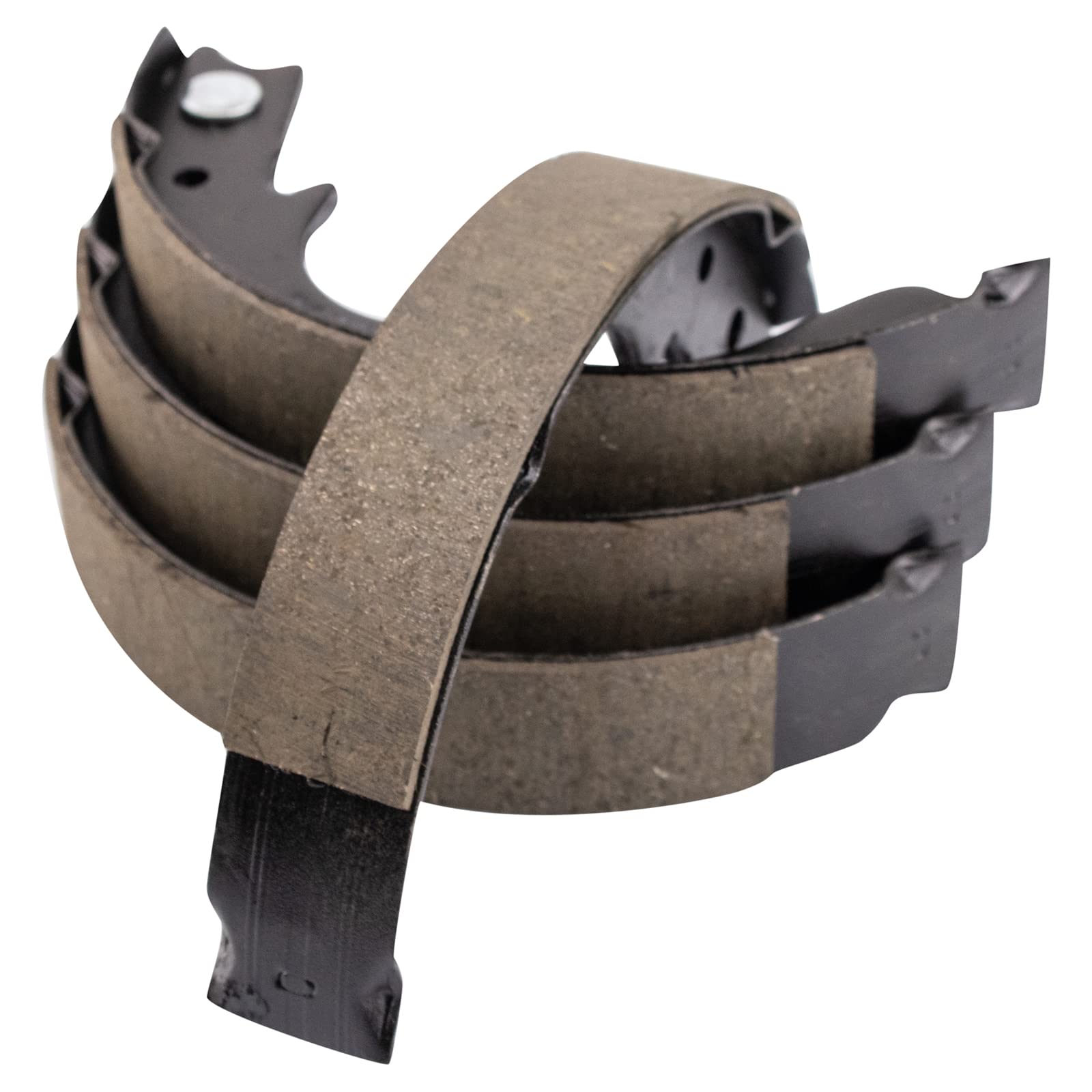 TRQ Rear Parking Brake Shoe Set