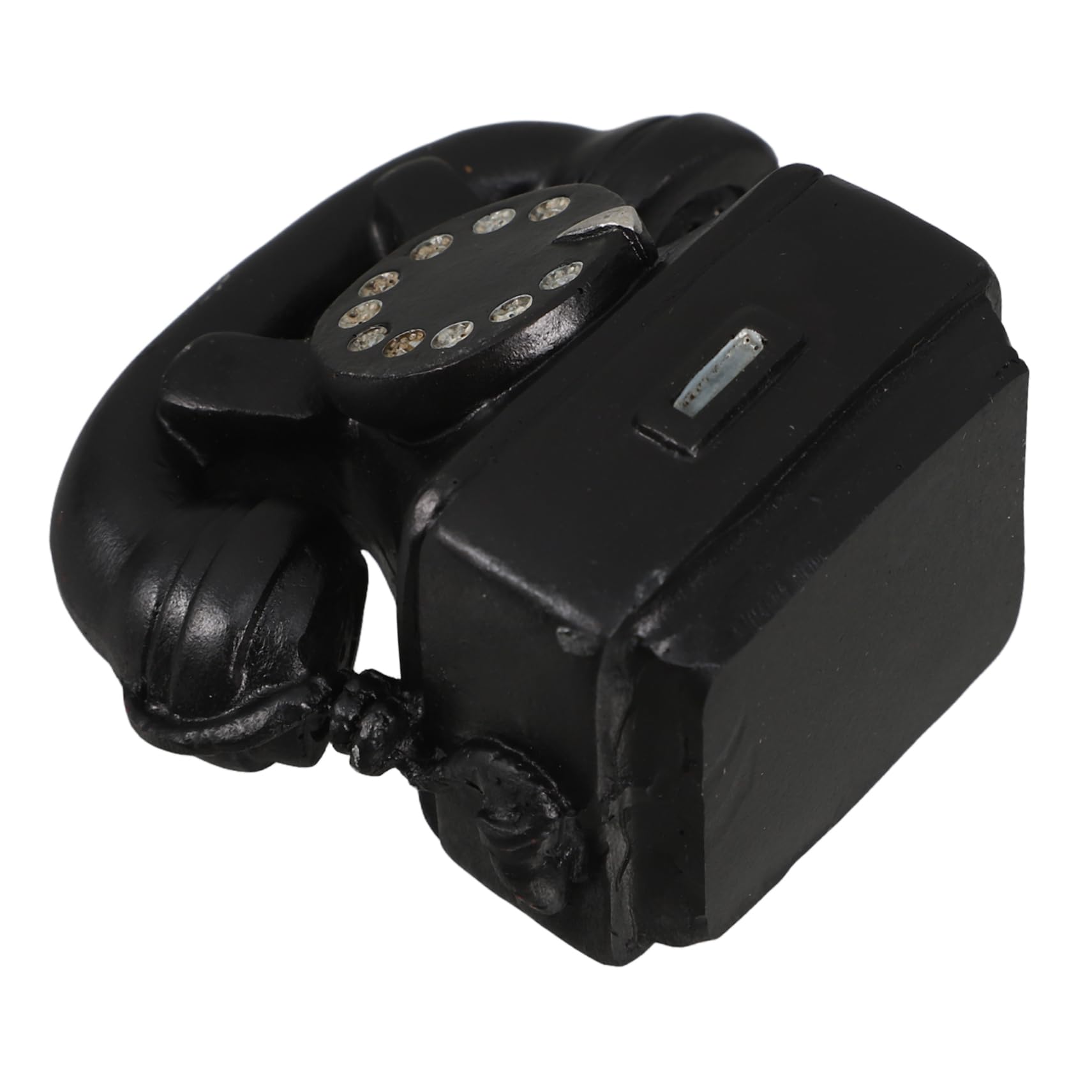 Levemolo Retro Phone Ornament Vintage Mini Phone Model for Dollhouse Decor Unique Design for Vintage Home Decor